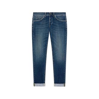 Dondup Heren, Jeans, Blauw, Maat: W38 Denim