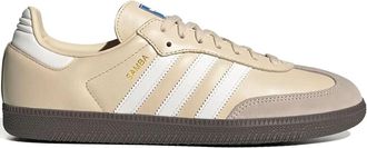 adidas Samba OG leren sneakers met drie strepen - Beige