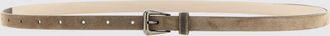 Brunello Cucinelli Cintura in pelle di vitello Brunello Cucinelli con monile