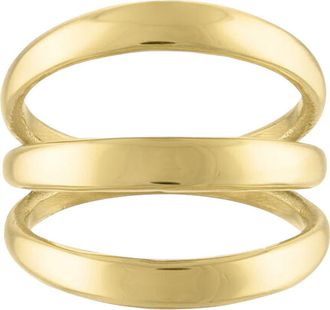 BEN ONI Stacked Lines Ring in Gold at Nordstrom, Size 6
