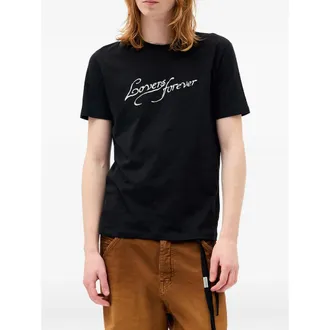 Ann Demeulemeester Baptist Slogan-print T-shirt