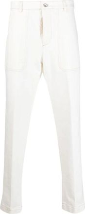 PESERICO Uomo, Pantaloni, Bianco, L, new
