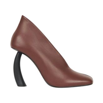 A.W.A.K.E. Pumps, female, Brown, Size: 10 US Lauren Leather Pumps