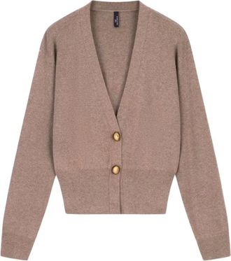 Marciano C&aacute;rdigan Corto de Su&eacute;ter Helsinki - Knitwear - Mujer - Beige - XL