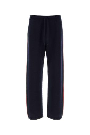 Gucci Midnight Blue Stretch Wool Joggers