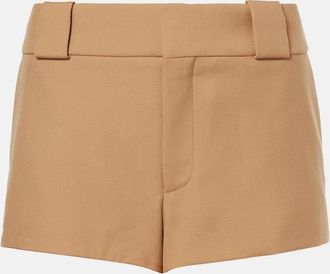 Chloé Virgin wool shorts