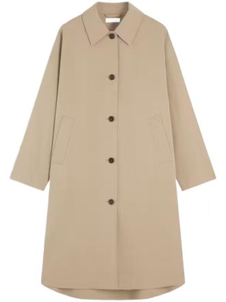 Tommy Hilfiger Short Cotton Coat With Minimalist Design And Classic Details
