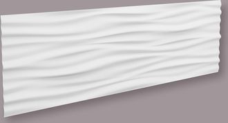 NMC Nmc - 3d Revestimiento Mural Liquid Arstyl Noel Marquet Panel De Pared Elemento Decorativo Dise&ntilde;o Moderno Blanco 0,43 M2