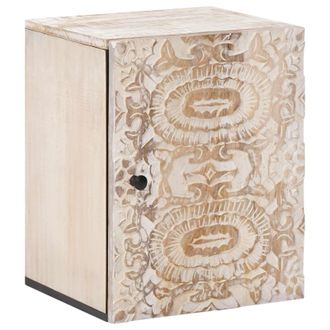 vidaXL Gabinete Colgante De Ba&ntilde;o Con Almacenamiento 38 X 33,5 X 48 Cm Vidaxl