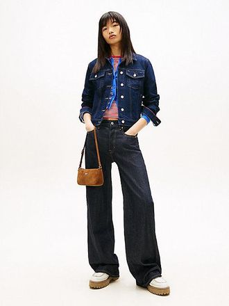 Tommy Hilfiger Selvedge Mid Rise Relaxed Straight Leg Jeans