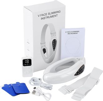 OEM Dispositivo El&eacute;ctrico Inteligente Para Tratar La Papada Y Los Rasgos Faciales En Forma De V Con 5 Modos Y 15 Niveles De Intensidad Ajustables Para El 