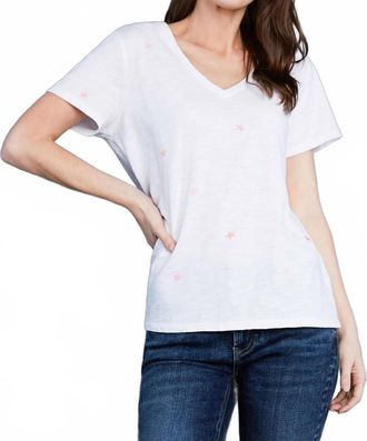 BILLY T Multi-Stars Tee In White