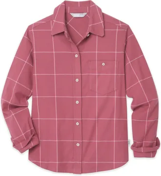 Stio Womens Miter Stretch Lightweight Flannel Shirt