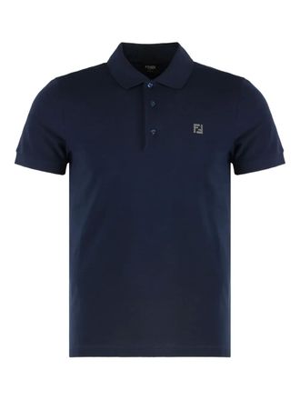 Tシャツ・カットソー FENDI Black Wool Polo Shirt Fendi Black Wool Polo Shirt | italist