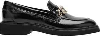 Roger Vivier Schoenen, Dames, Zwart, 38 EU, Leer, Viv Rangers Loafers
