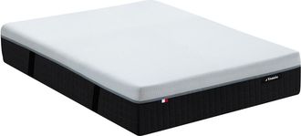 Vente-Unique Colch&oacute;n h&iacute;brido 140 x 190 cm con muelles ensacados ign&iacute;fugo de 9 zonas con espuma con memoria de forma y l&aacute;tex de 28cm - SLOMAS de YSM&Eacute;E