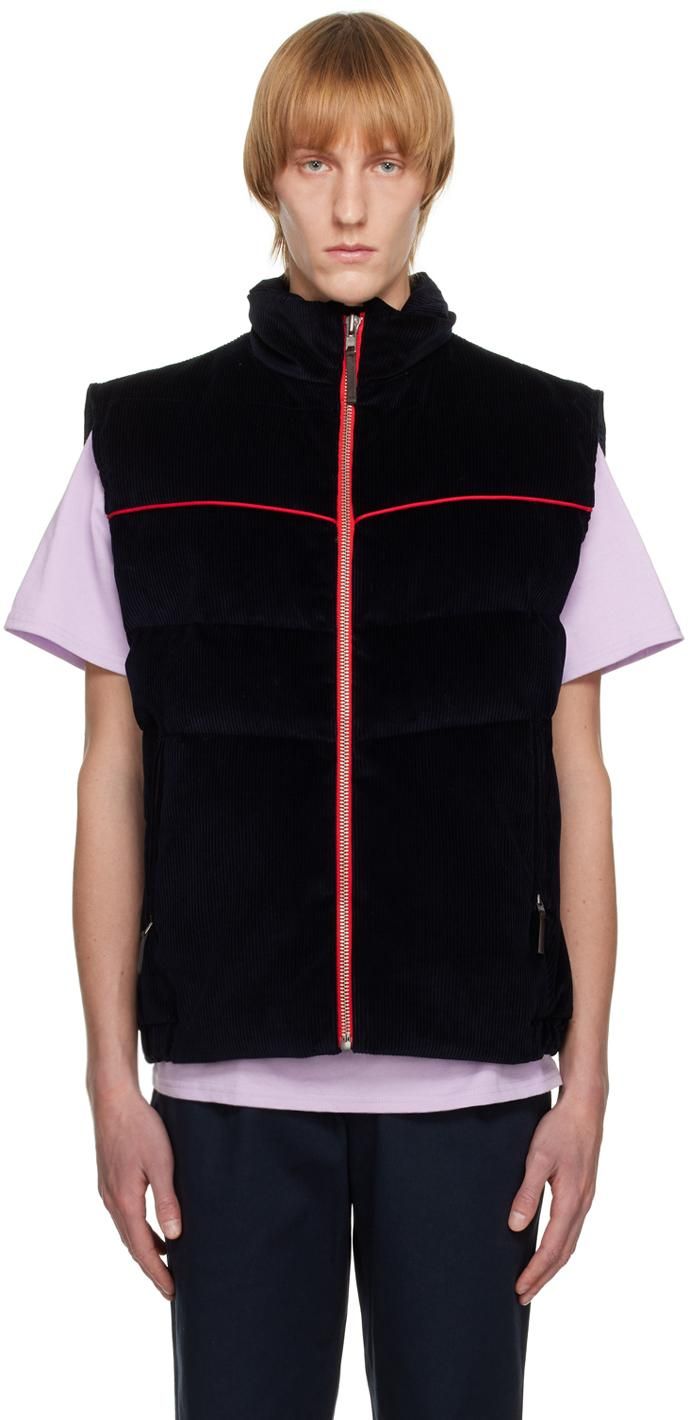 【MONCLER x GILGA FARM】Tangerine ダウンベスト Moncler Moncler x Gilga Farm Navy Tangerine Down Vest from