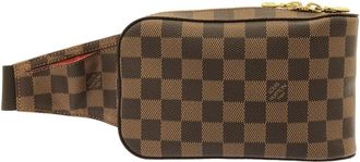 Louis Vuitton Ebene Coated Canvas Shoulder Bag (Pre-Owned)