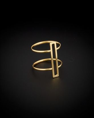 Italian Gold, Inc 14K Italian Gold Double Bar Ring