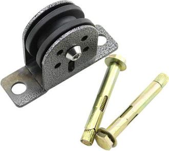 OEM Polea Elevadora Giratoria Simple Para Montaje En Pared/techo - Carga M&aacute;xima: 300 Kg - Polea De Cable Fijo - Rodamiento Silencioso - Polea Elevadora - 