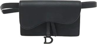 Dior Pre-owned Belt Bags, female, Black, Size: ONE SIZE Pre-owned Vintage Belt Bag