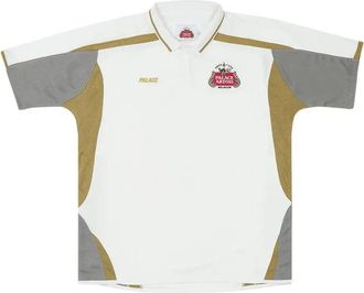 Palace x Stella Artois Tech Polo T-shirt White P26STES002