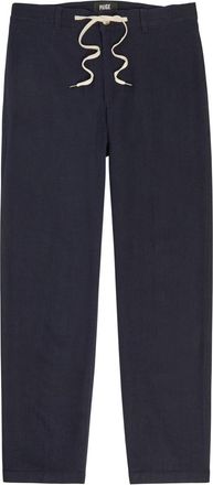 Paige Tiano Woven Trousers - Navy - 38 (W38 / Xxl)