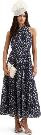 Phase Eight Nita Navy Spot Maxi at Nordstrom, Size 10
