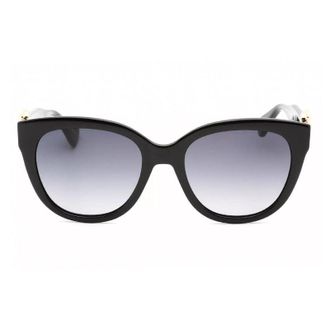 Moschino Square Full Rim Sunglasses - Black