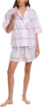 Hue Hue 2Pc Seersucker Pajama Set