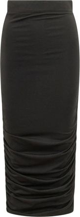 Actualee Gonna Midi Aderente - - Skirts - Donna - Nero - S