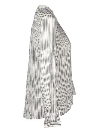 Isabel Marant Blusa a righe in cotone - Bianco