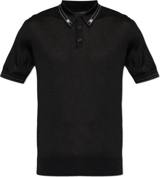 Dolce & Gabbana Heren, Tops, Zwart, Maat: M Zijde