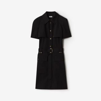Burberry Wool Trench Dress, Size: 02