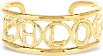 Chlo&eacute; Bracciale rigido Script - Oro