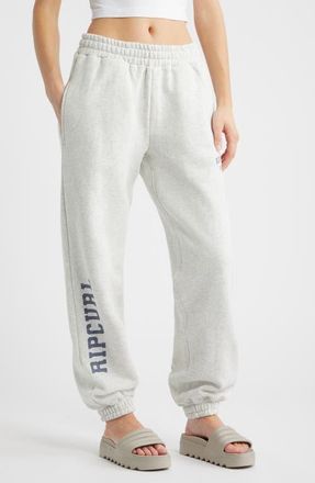 Rip Curl Varsity Sports Track Pants in Sports Marle at Nordstrom, Size Xx-Small