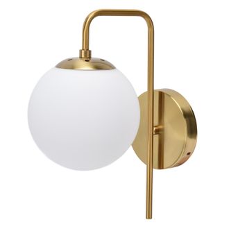 OEM Moderne Skandinavische Led-wandleuchte In E27-kugel Aus Mattiertem Glas, 110-240 V, F&uuml;r Schlafzimmer, Wohnzimmer, Inneneinrichtung, Mit E26-fassung Un