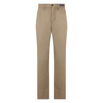 Paul & Shark Chino with elasticated waist - male - Paul & Shark - Chinos - Beige - S - Trousers