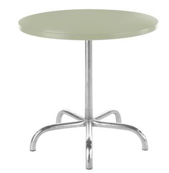 Schubiger M&ouml;bel Metalltisch S&auml;ntis Rund