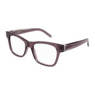 Saint Laurent SLM118003 Square Full Rim Eyeglasses - Brown