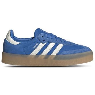adidas Womens Originals Sambae - Shoes Silver Metallic/Gum/White Size 09.0