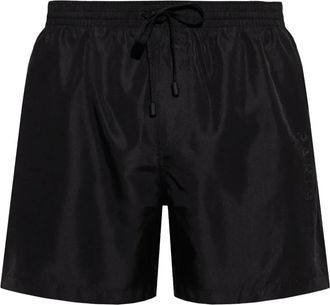 Balmain Costume da bagno con logo - Nero