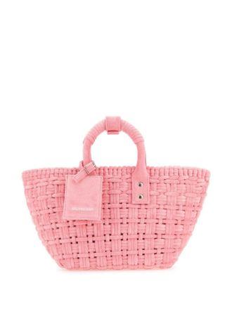 Balenciaga Borsa tote Bistro XS Basket - Rosa