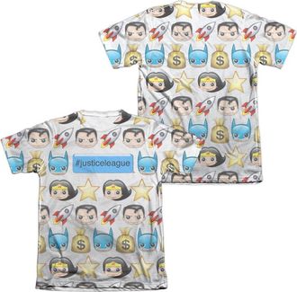 Gildan DC Comics Hashtag (Front/Back Print) Adult Poly/Cotton Short Sleeve Tee / T-Shirt