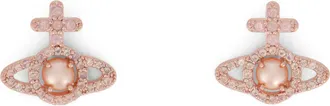 Vivienne Westwood Womens Earrings Olympia Gold Brass