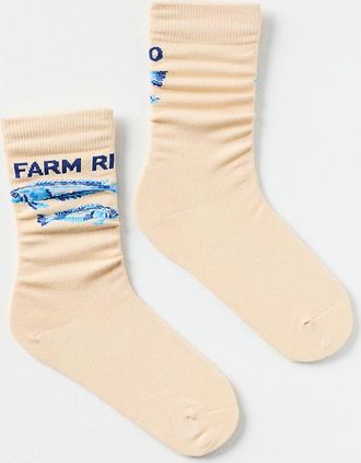 Farm Rio Knit Icon Crew Socks