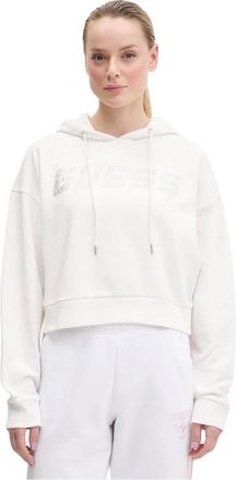 Guess Donna, Felpe, Bianco, L, new