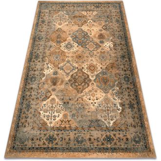 RugsX Rugsx - Alfombra De Lana Polonia Azer Marco Oriental Beige Beige 200x300 Cm
