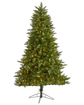 Nearly Natural 6.5Ft. Vermont Spruce Artificial Christmas Tree
