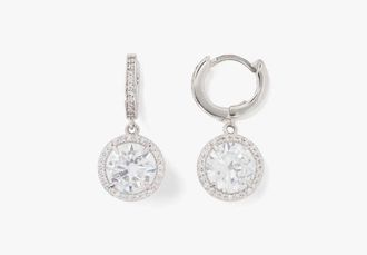 Kate Spade New York Something Sparkly Spade Huggies